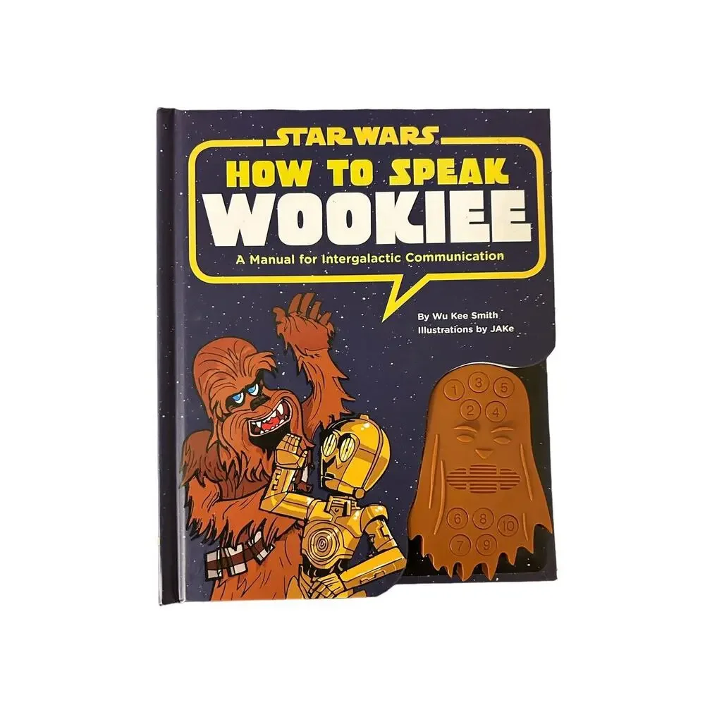 Star Wars How to‎ Speak Wookiee Chewbacca Interactive Book w/Sound+2 Other Books